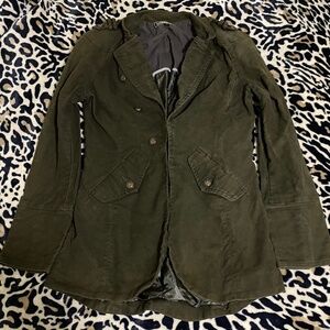 Dark green coat
